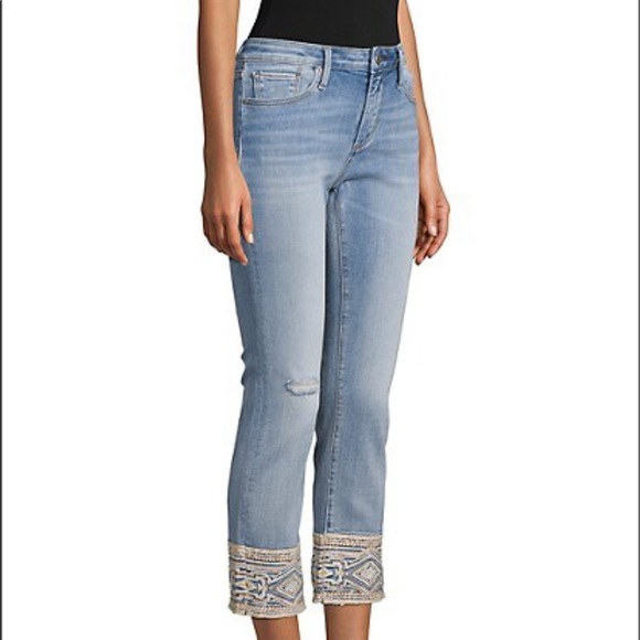 DRIFTWOOD Denim - Driftwood Distressed Cropped Jeans Size 25